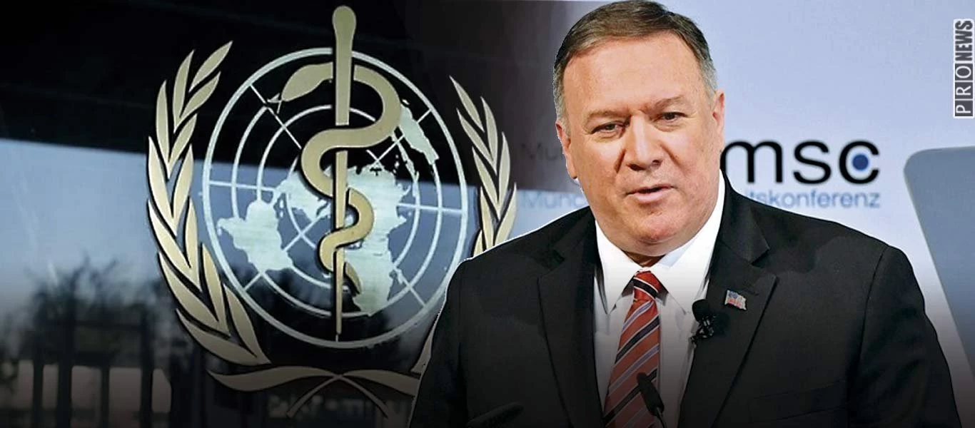 Μ.Πομπέο σε Κίνα: «Από το Νοέμβριο ξέρατε για κορωνοϊό & το κρύβατε - Χρηματοδότηση τέλος στον ΠΟΥ»